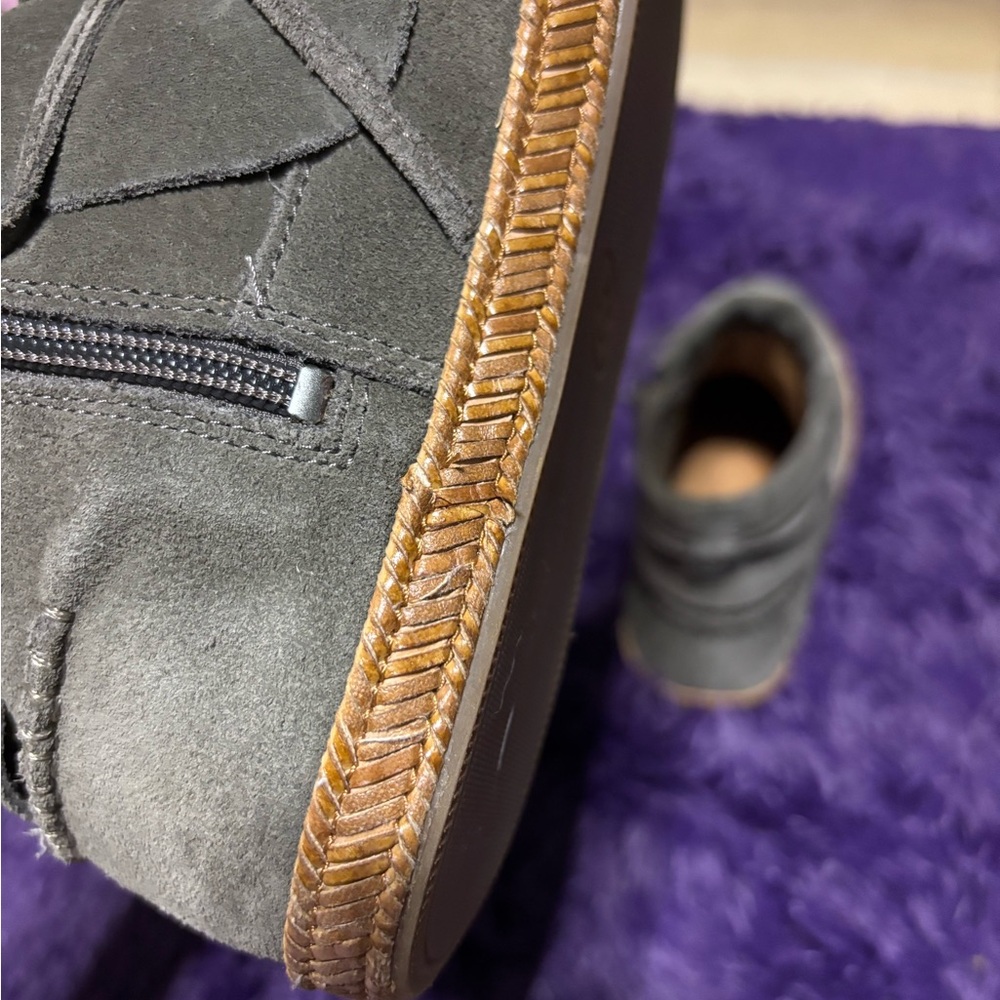UGG Charcoal Suede Boots - Picture 10 of 15